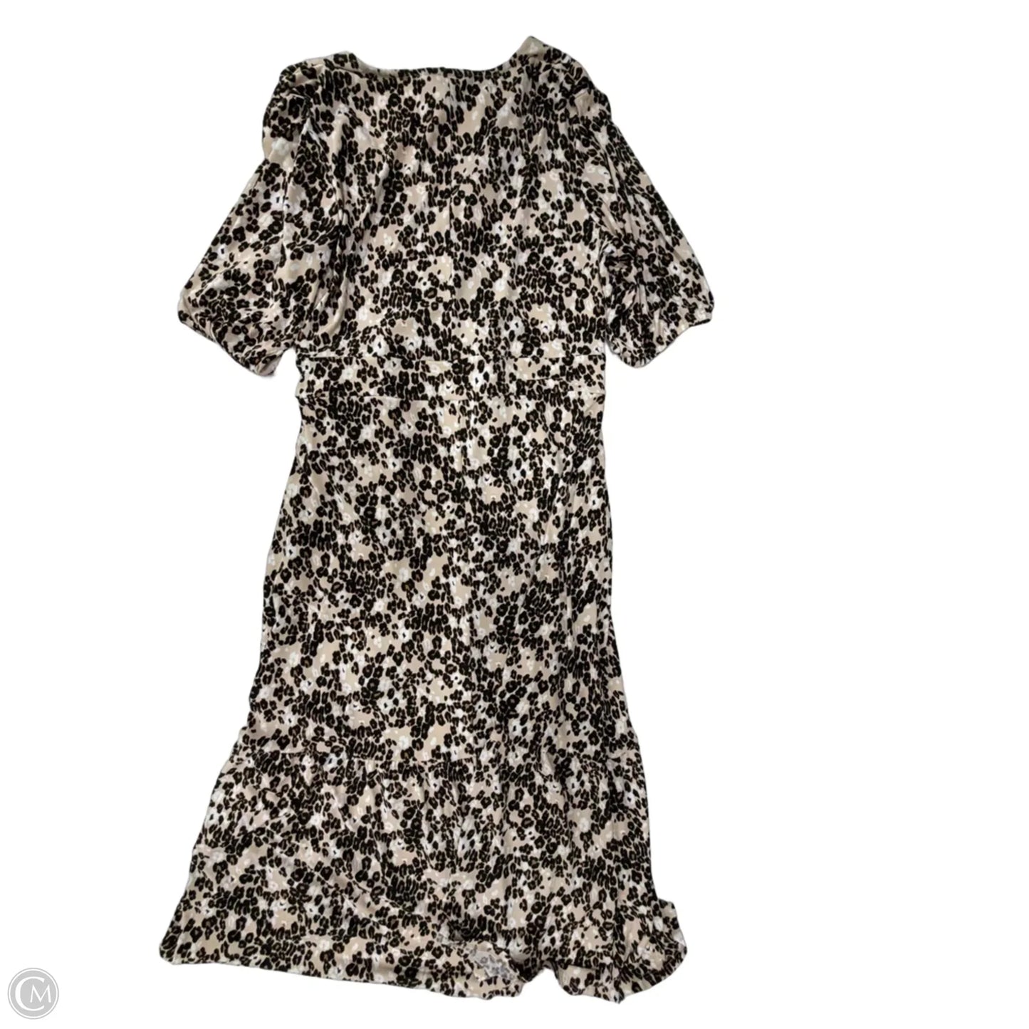 Dress Casual Midi By Lane Bryant In Animal Print, Size: Xl