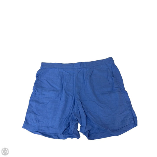 Shorts By Croft And Barrow In Blue, Size: 18