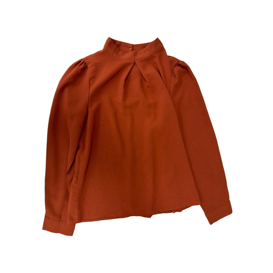 Top Long Sleeve By Shein In Brown, Size: M