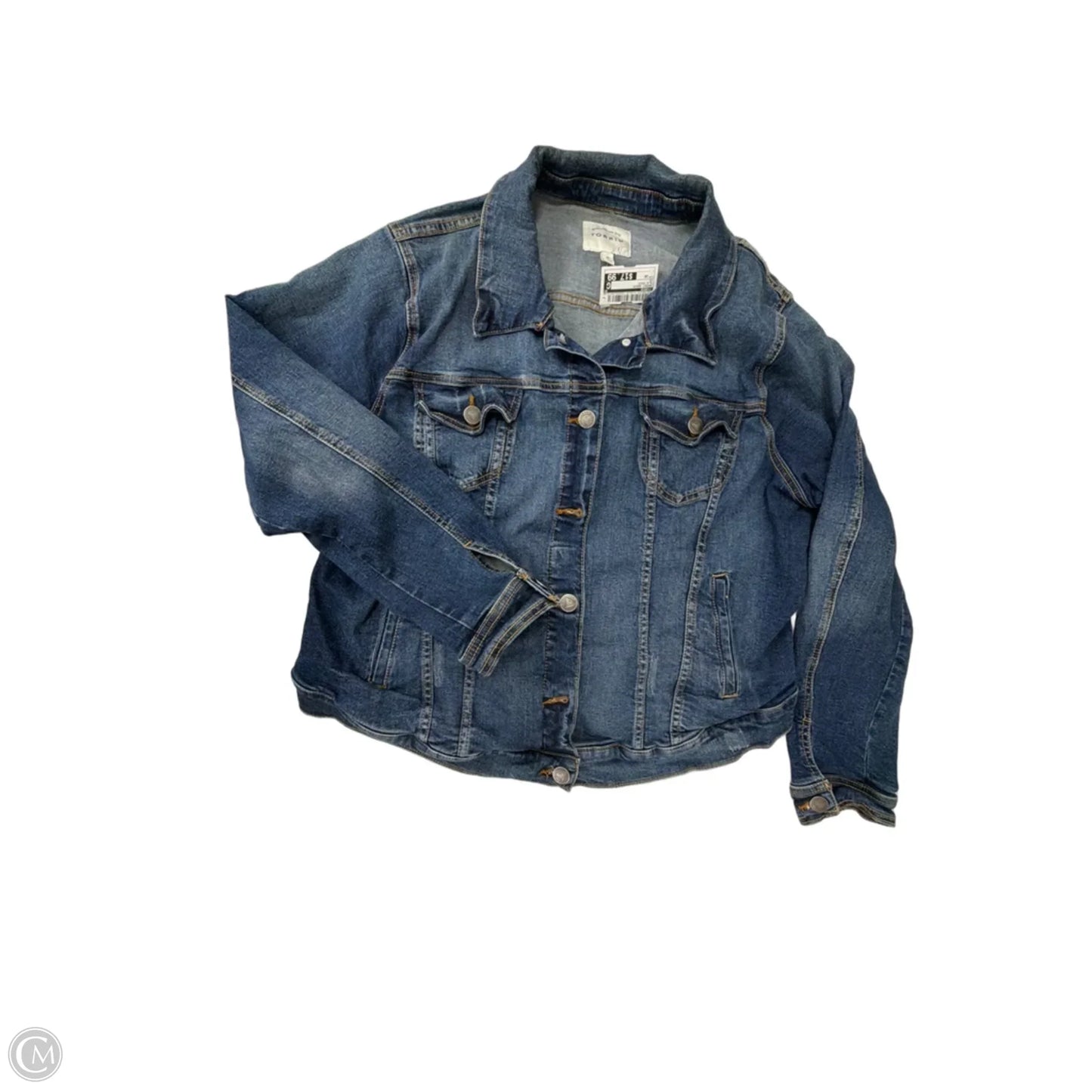 Jacket Denim By Torrid In Blue Denim, Size: 2x