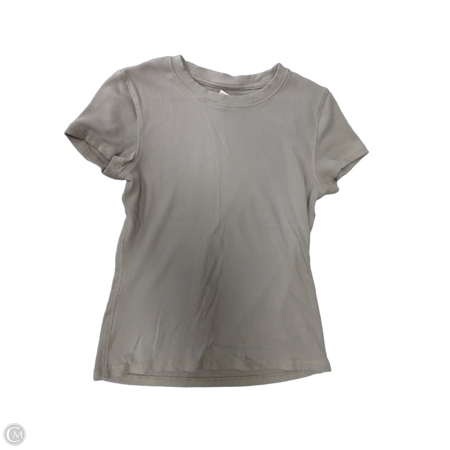 Top Short Sleeve By Tahari In Beige, Size: S