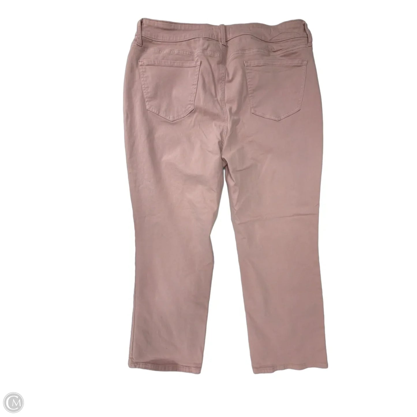Jeans Straight By Not Your Daughters Jeans In Pink, Size: 16