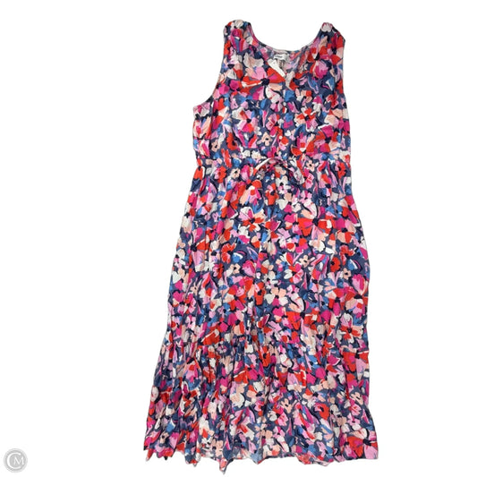 Dress Casual Maxi By Sonoma In Floral Print, Size: 1x