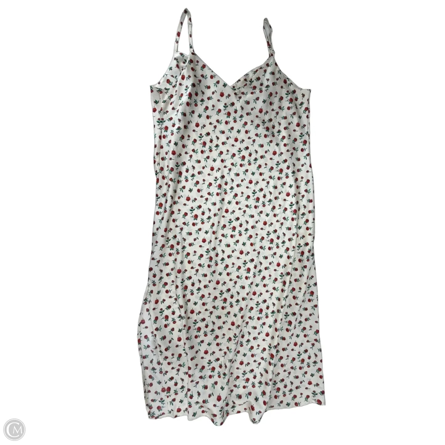 Dress Casual Midi By A New Day In Floral Print, Size: 1x
