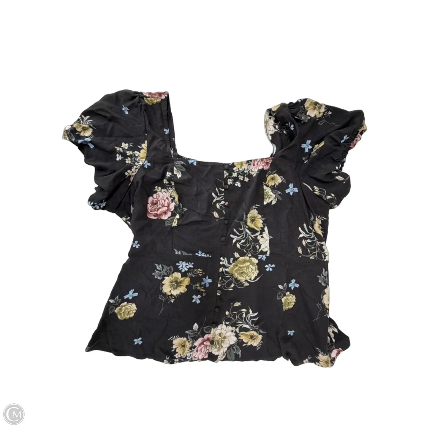 Top Short Sleeve By Torrid In Floral Print, Size: 2x