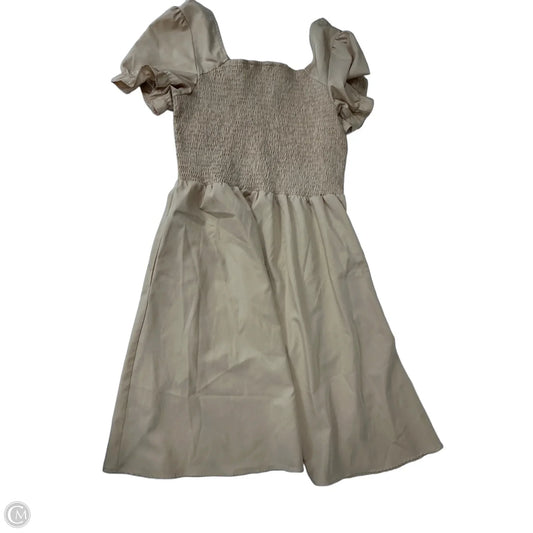 Dress Casual Short By Cmf In Tan, Size: Xl