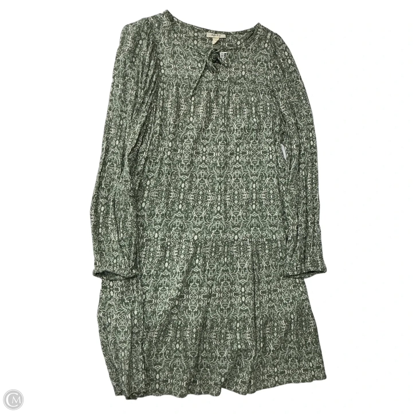 Dress Casual Midi By Style And Company In Green, Size: M