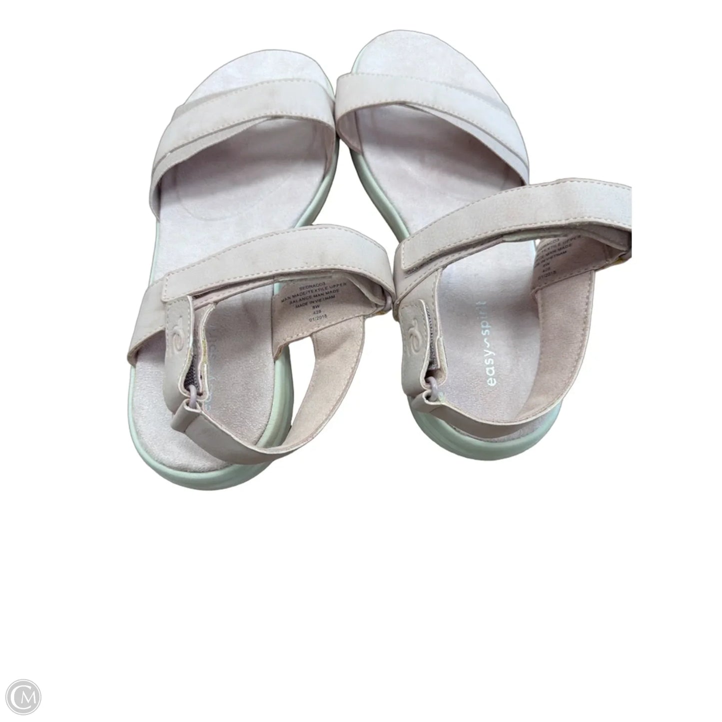Sandals Flats By Easy Spirit In Pink, Size: 8