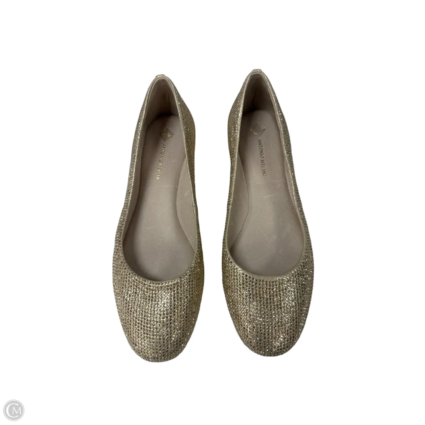 Shoes Flats By Antonio Melani In Gold, Size: 8.5