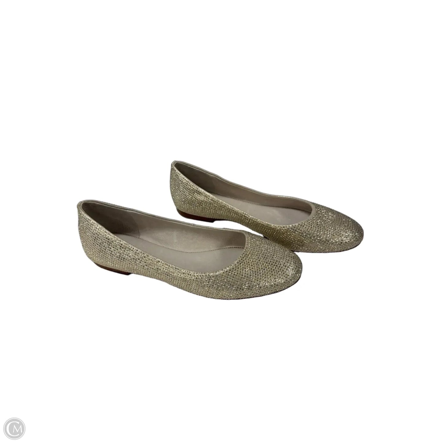 Shoes Flats By Antonio Melani In Gold, Size: 8.5