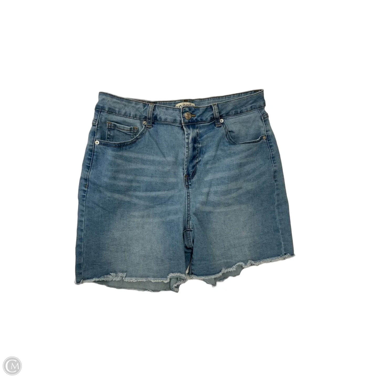 Shorts By Luvamia In Blue Denim, Size: 12
