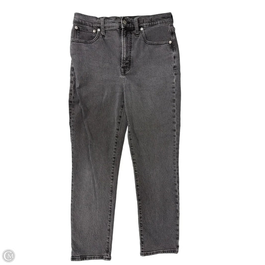 Jeans Straight By Madewell In Grey Denim, Size: 6