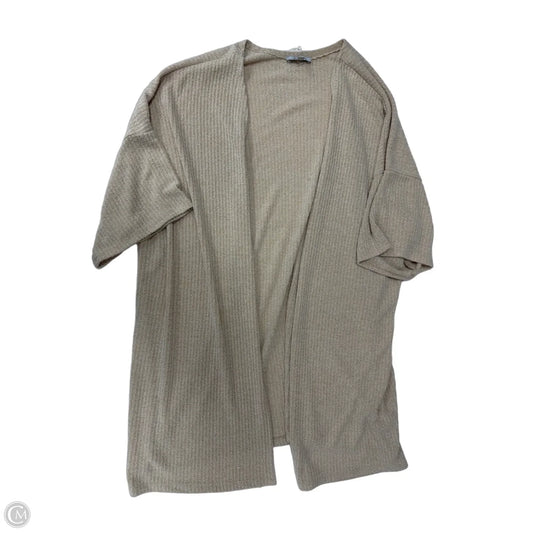 Cardigan By White Birch In Tan, Size: Xl