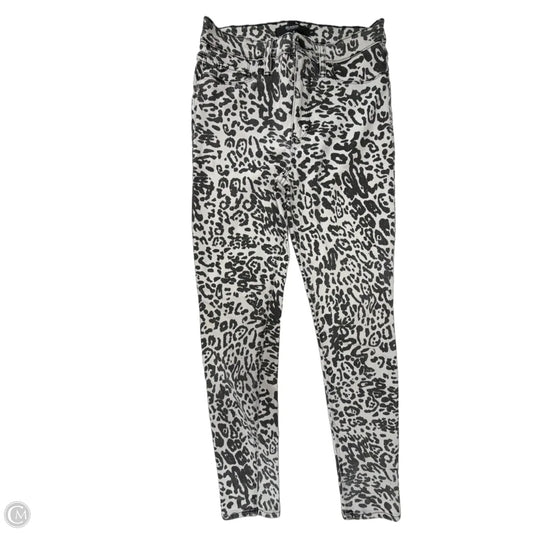 Jeans Skinny By Hudson In Animal Print, Size: 4