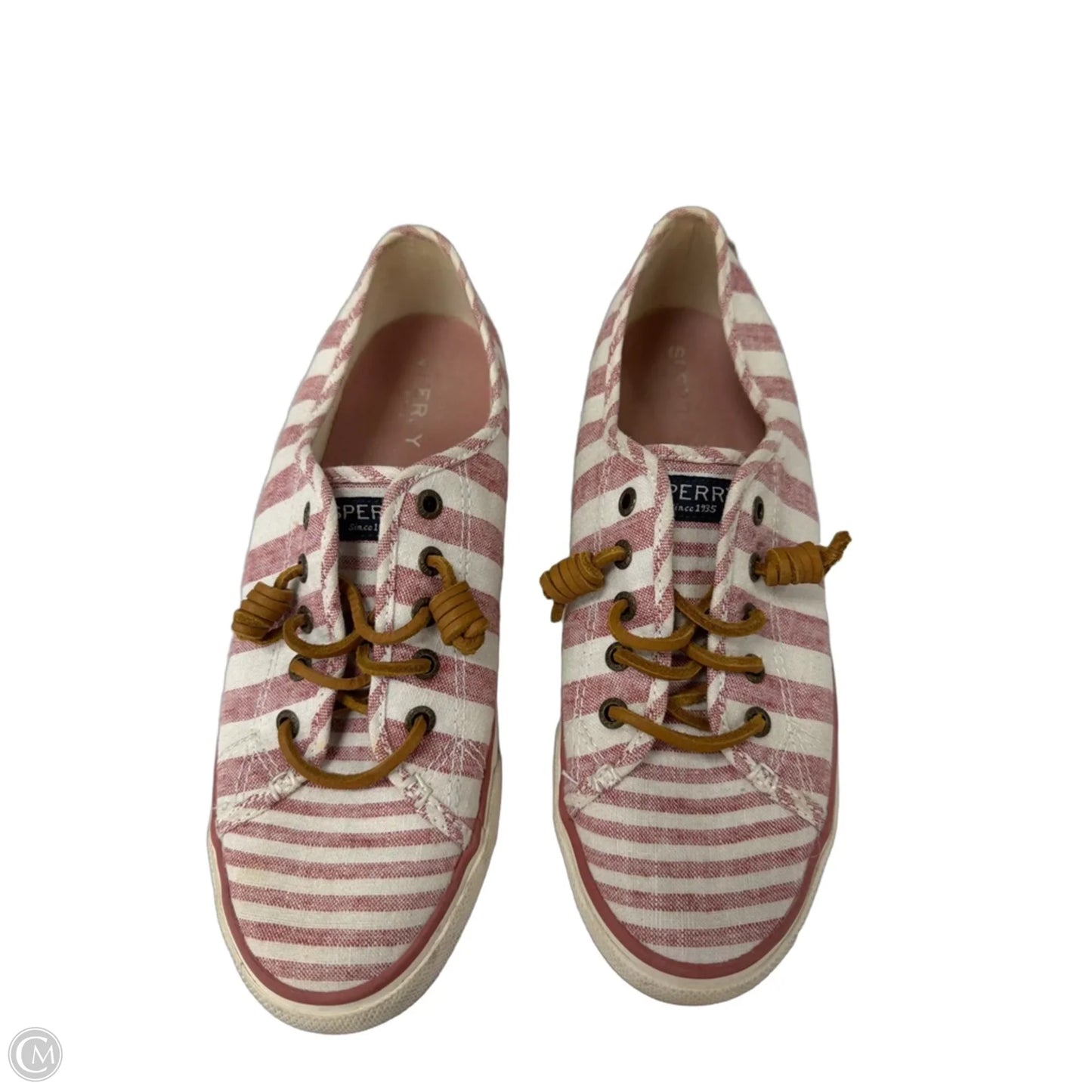 Shoes Sneakers By Sperry In Striped Pattern, Size: 8