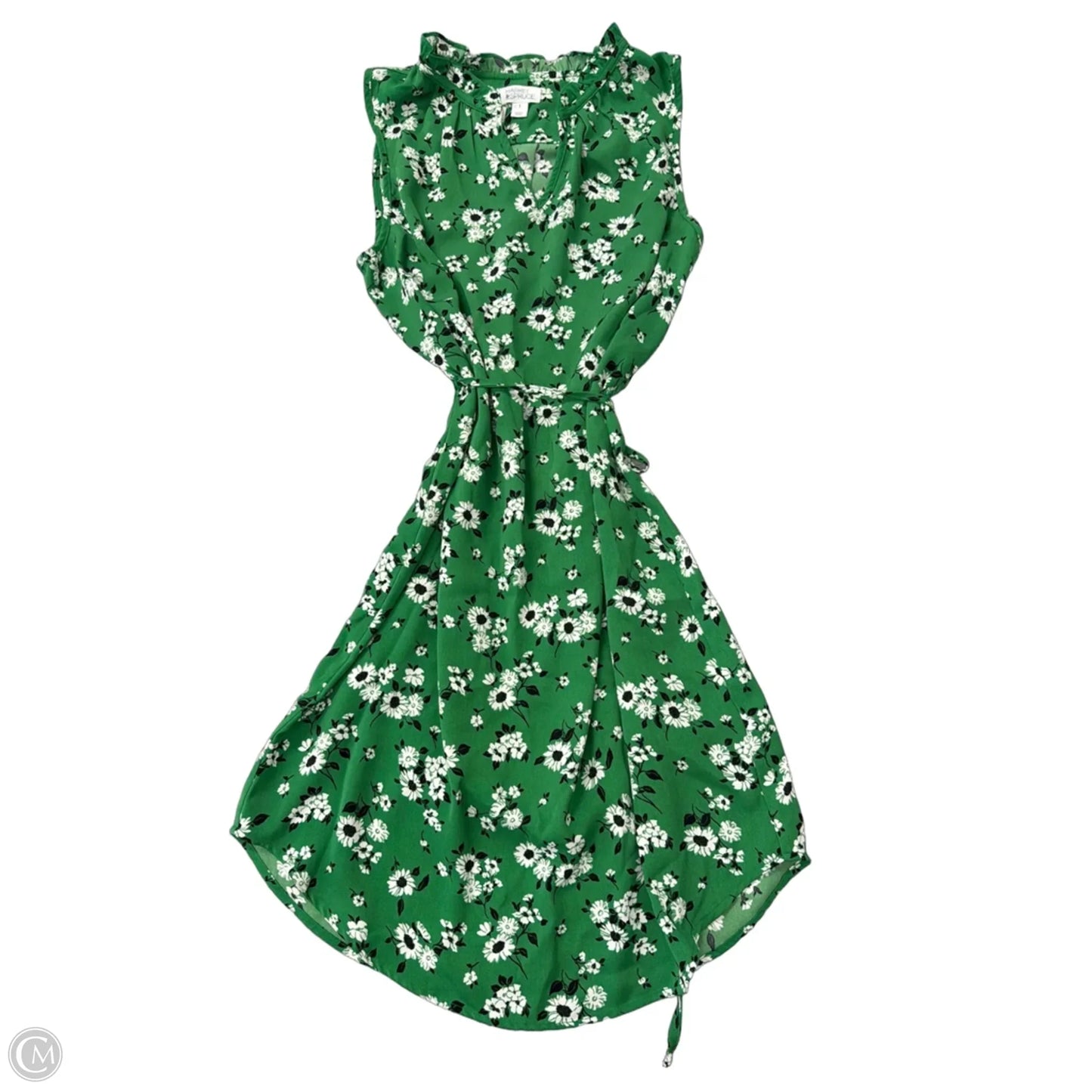 Dress Casual Midi By Market & Spruce In Floral Print, Size: S