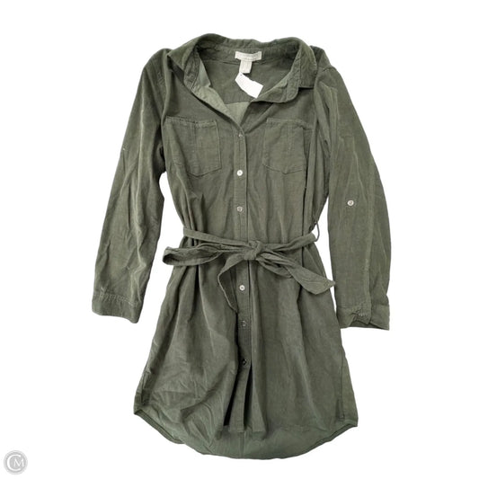 Dress Casual Midi By Lucky Brand In Green, Size: S