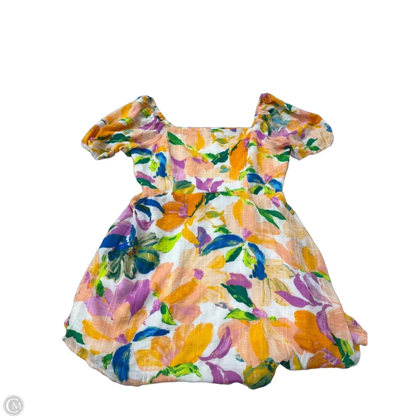 Dress Casual Midi By Lily Rose In Floral Print, Size: 1x