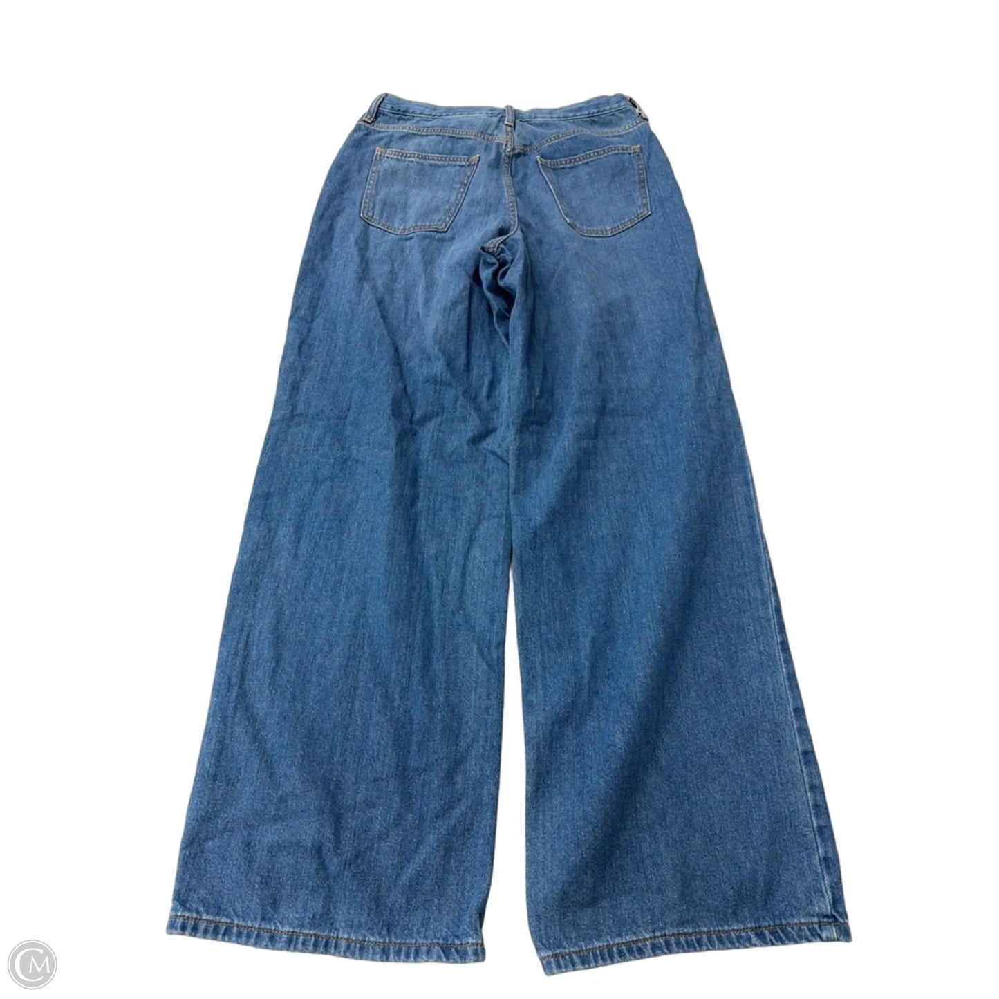 Jeans Wide Leg By Universal Thread In Blue Denim, Size: 8
