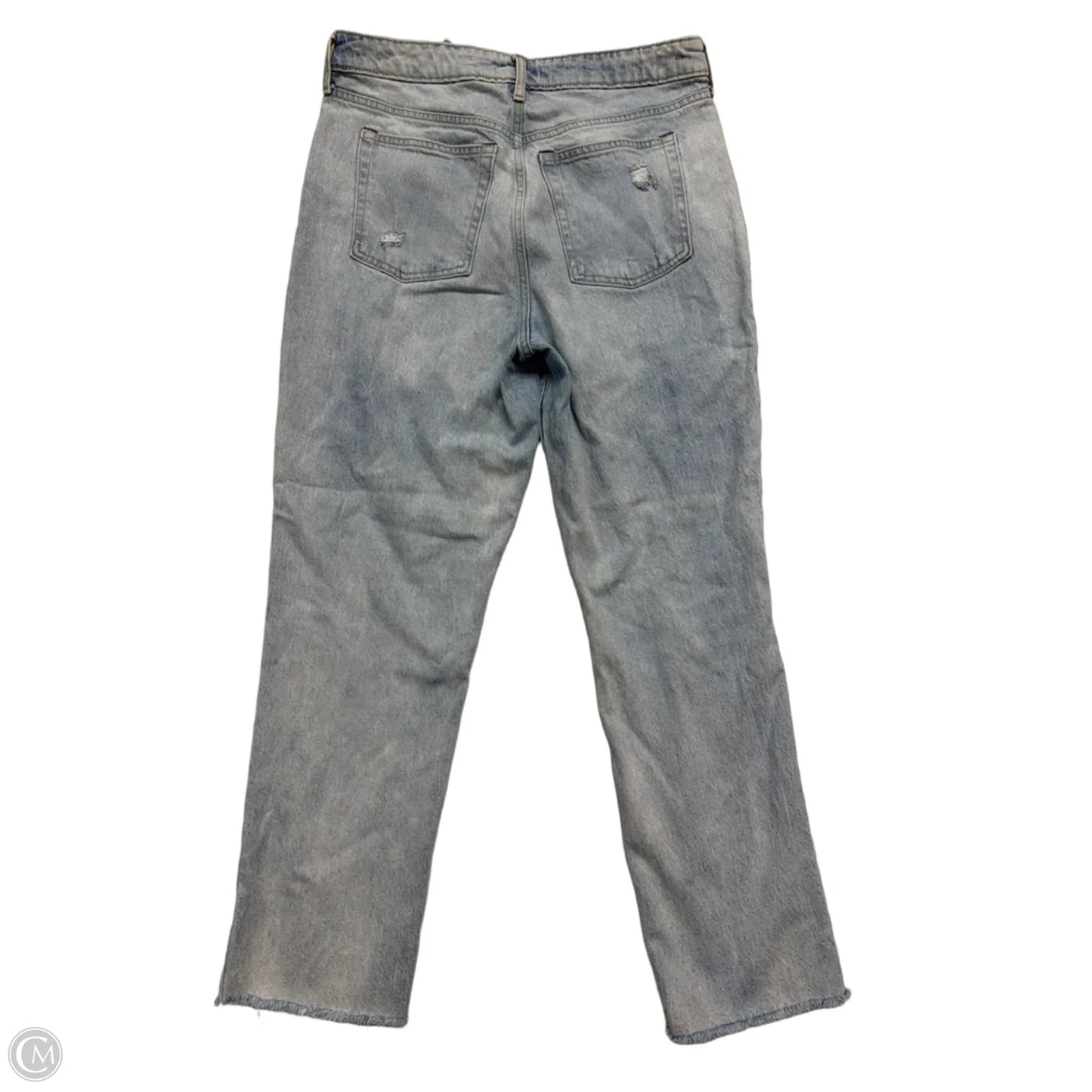 Jeans Straight By Free Assembly In Blue Denim, Size: 12