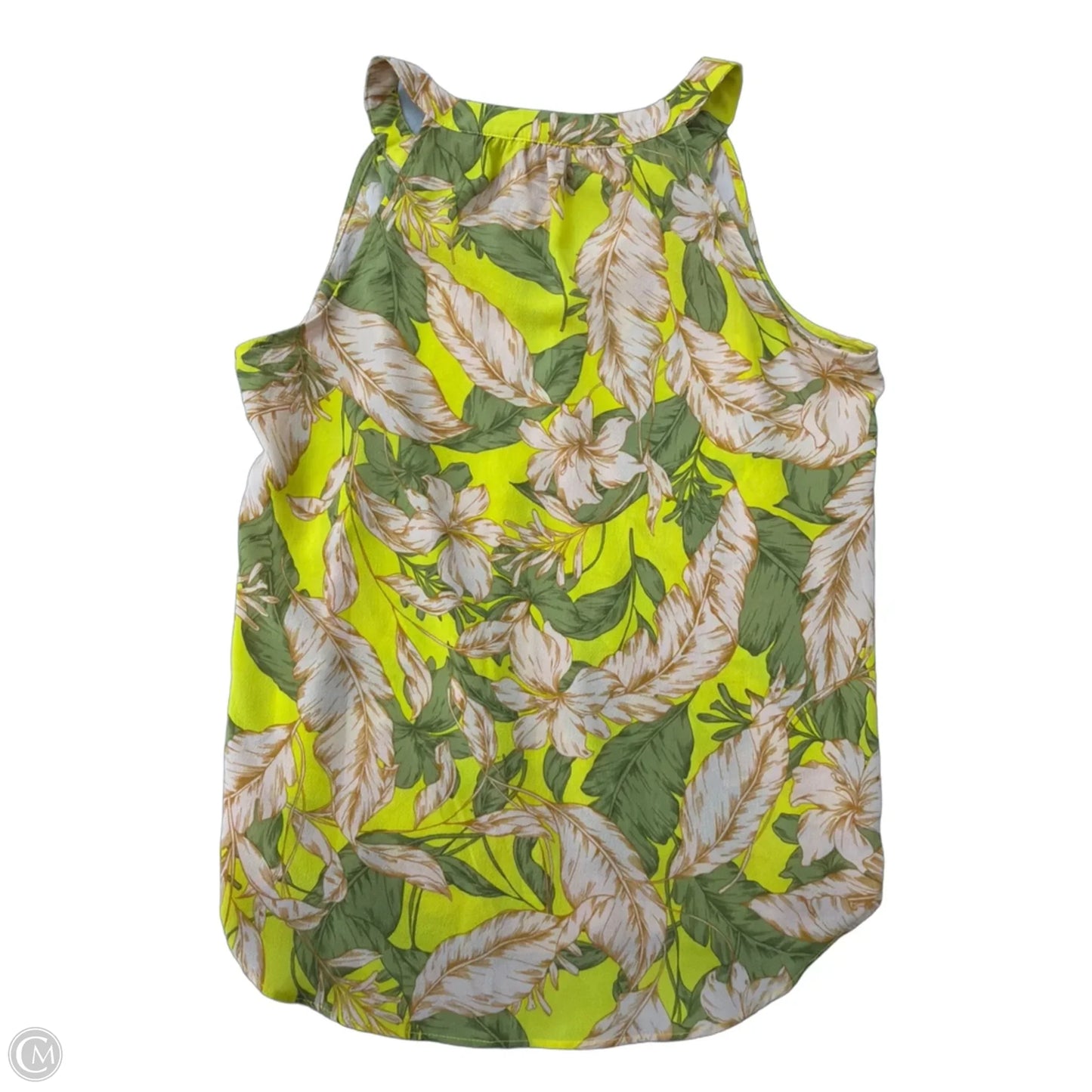 Top Sleeveless By Rose And Olive In Tropical Print, Size: M