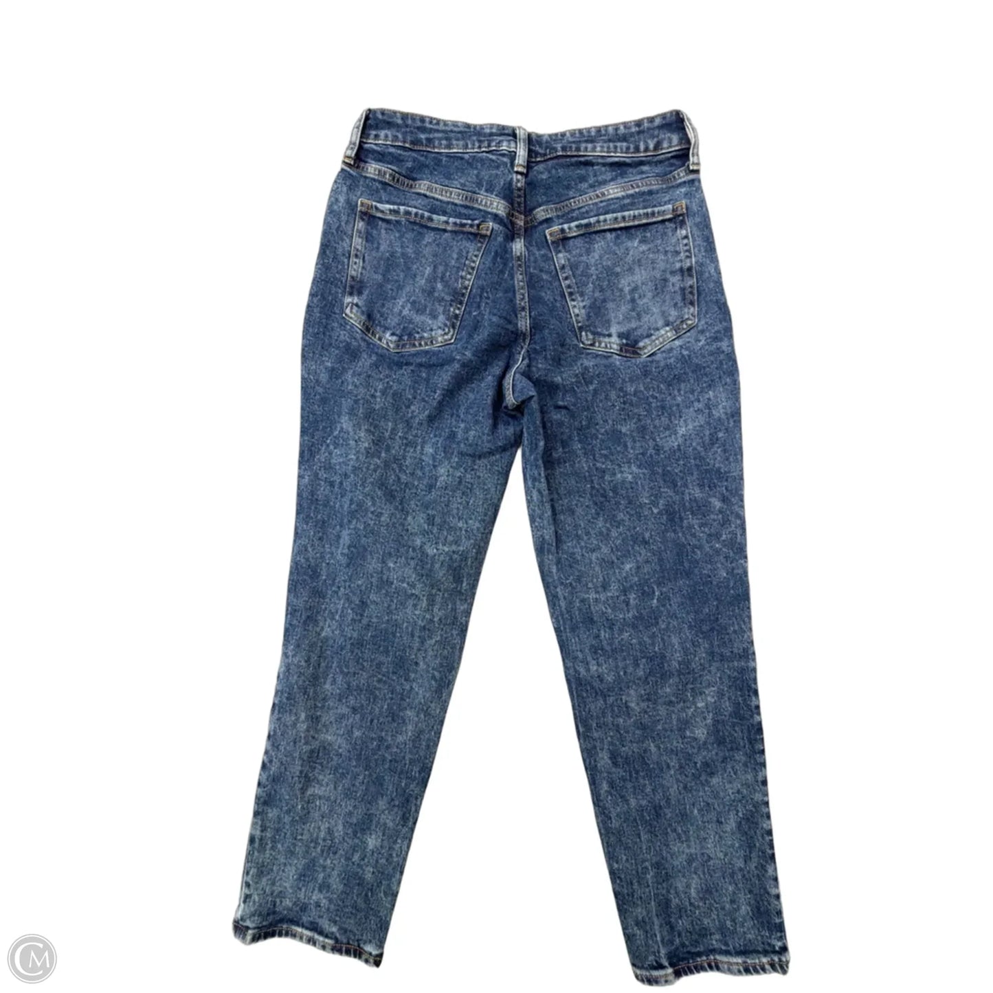 Jeans Straight By Old Navy In Blue Denim, Size: 8