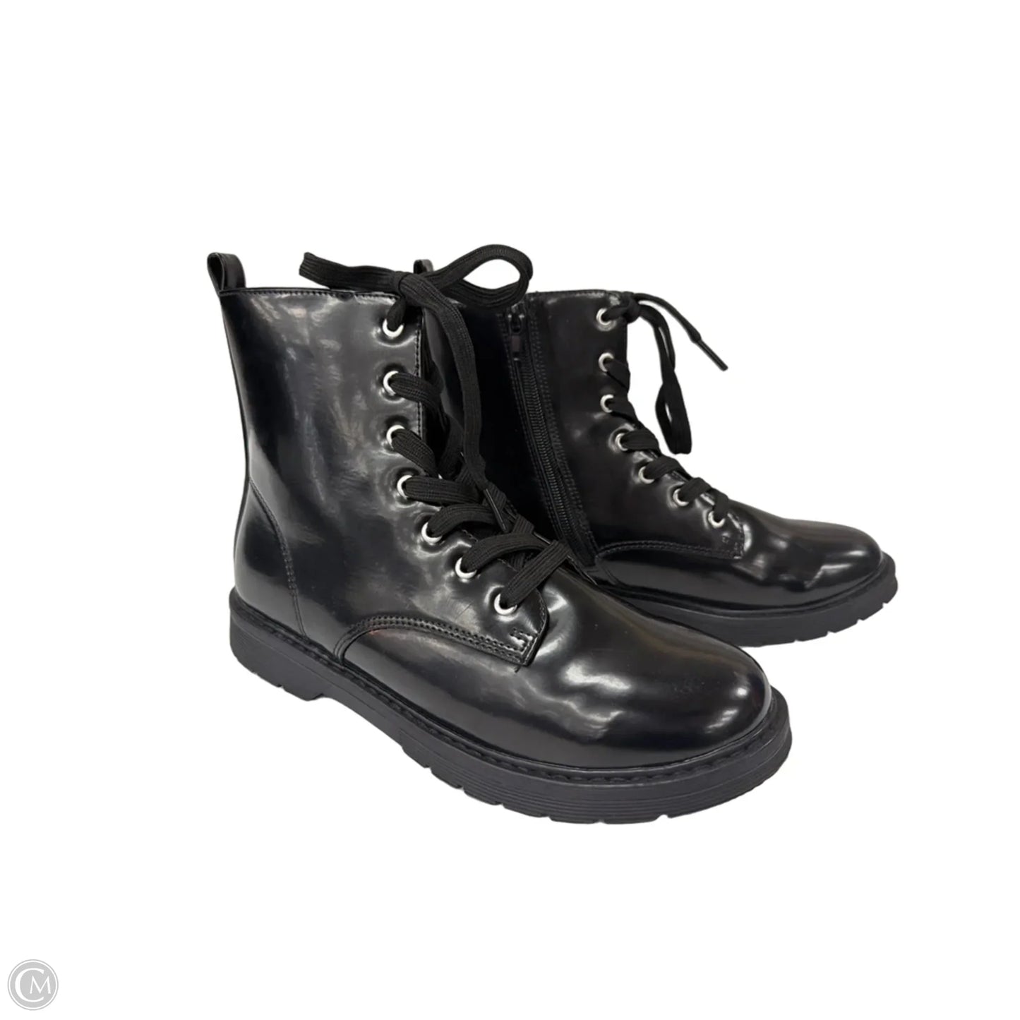 Boots Combat By Clothes Mentor In Black, Size: 6
