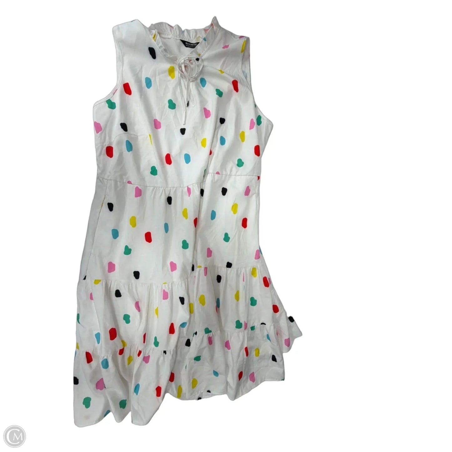 Dress Casual Midi By Bloomchic In Polkadot Pattern, Size: 1x