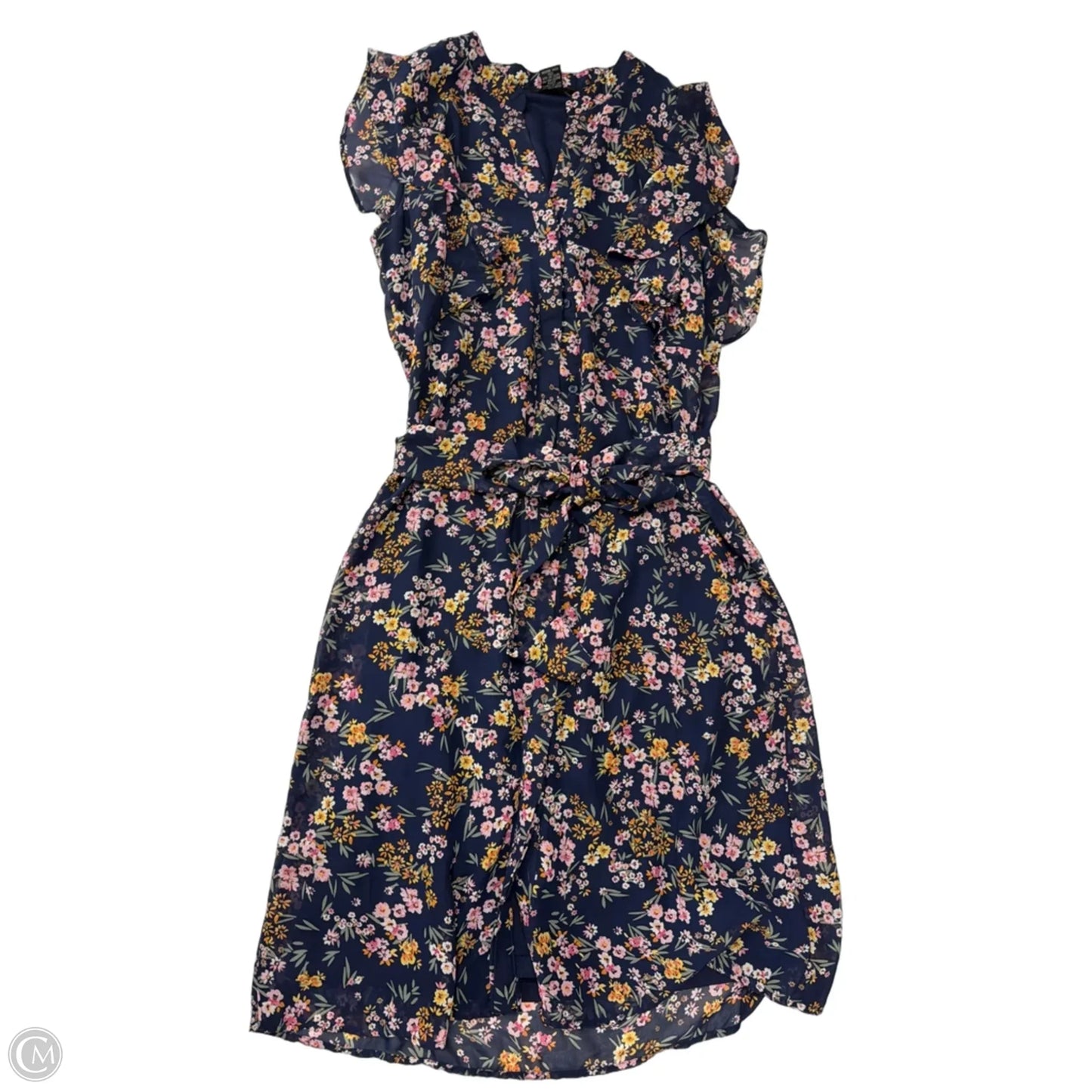 Dress Casual Short By Robert Louis In Floral Print, Size: M
