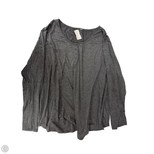 Top Long Sleeve By Clothes Mentor In Grey, Size: 5