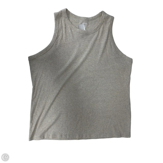 Top Sleeveless By Sonoma In Cream, Size: 3x