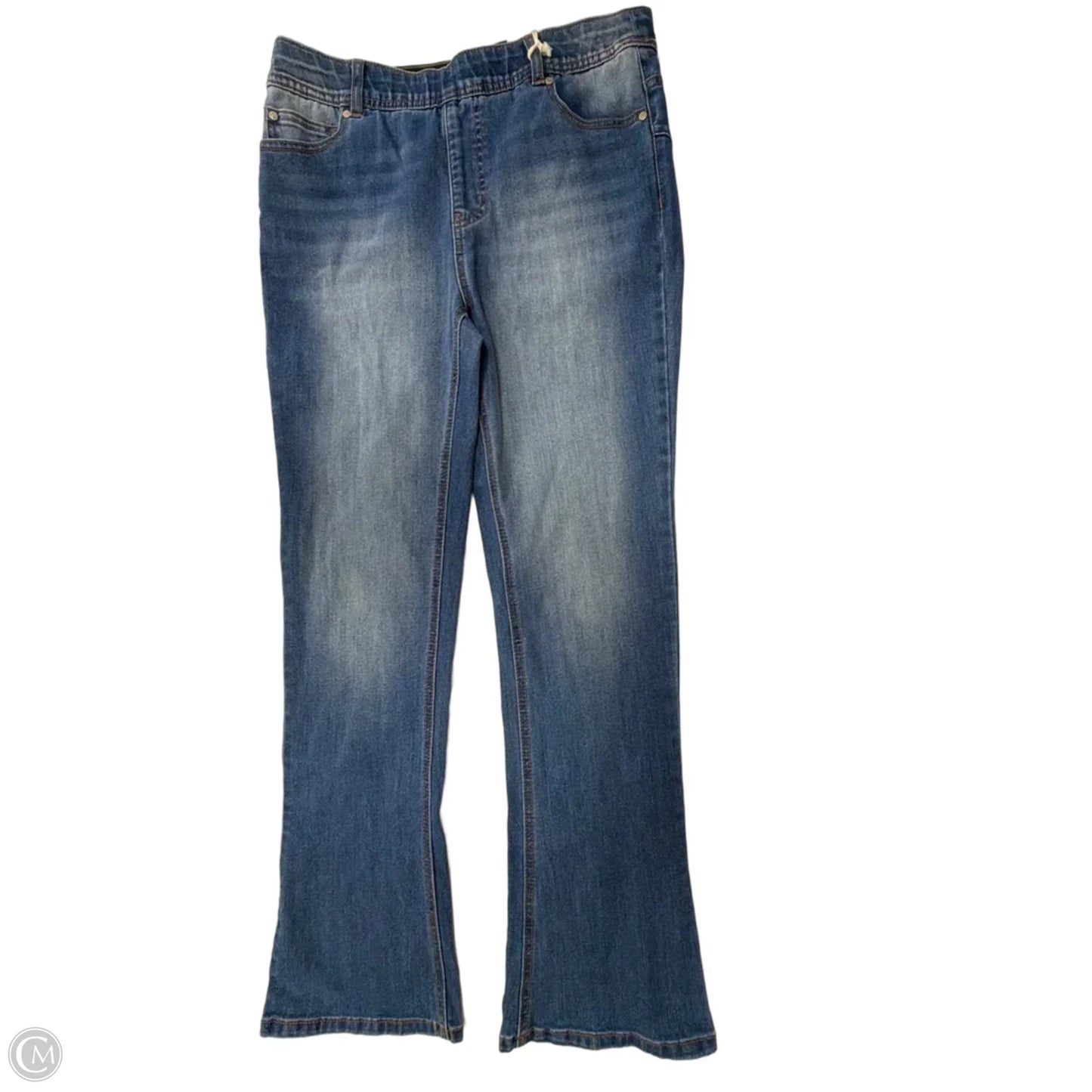 Jeans Straight By Cato In Blue Denim, Size: 10