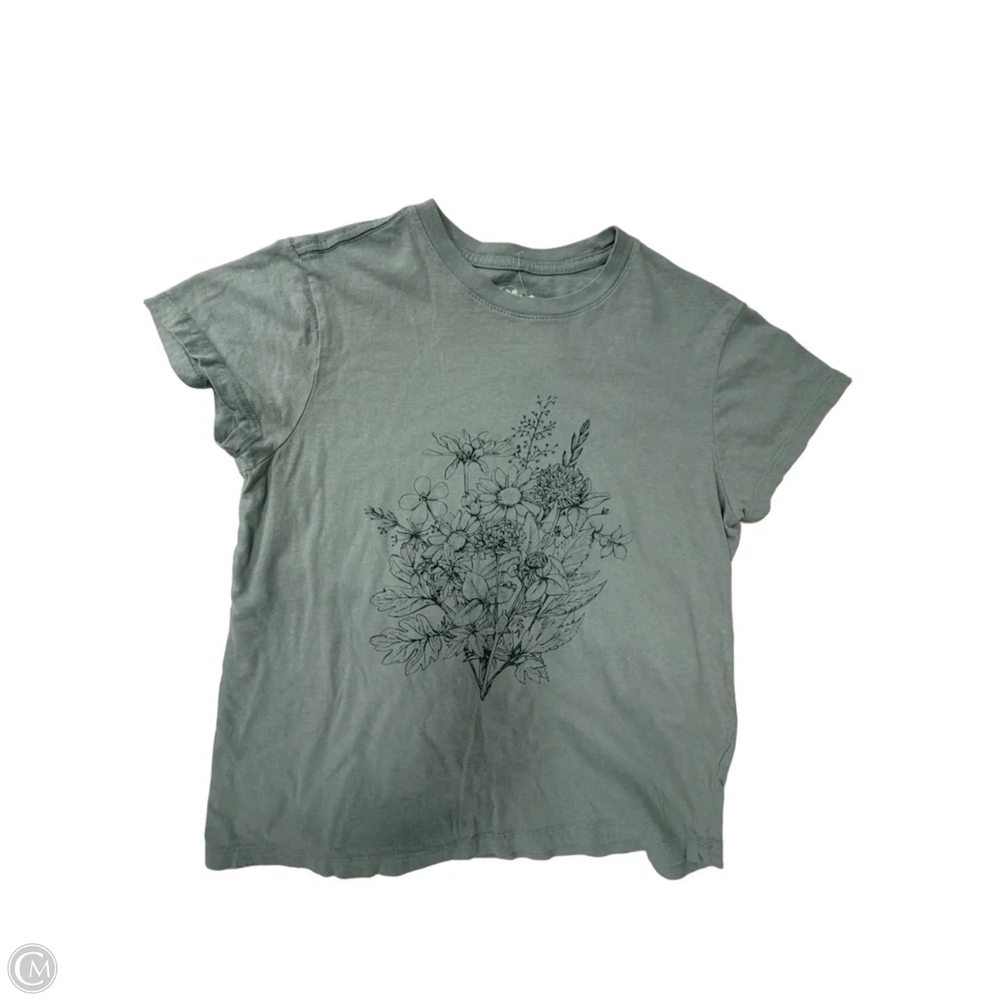 Top Short Sleeve By Clothes Mentor In Green, Size: Xs