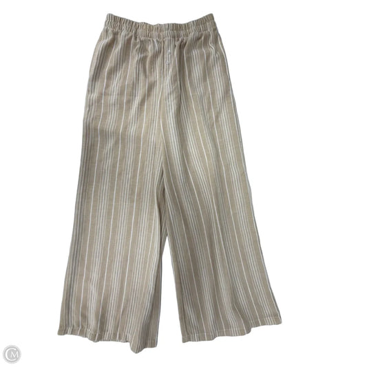 Pants Linen By Sincerely Jules In Striped Pattern, Size: 8