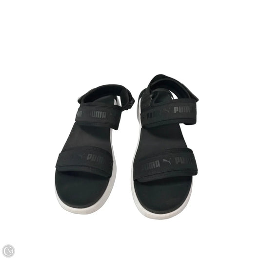 Sandals Sport By Puma In Black, Size: 7