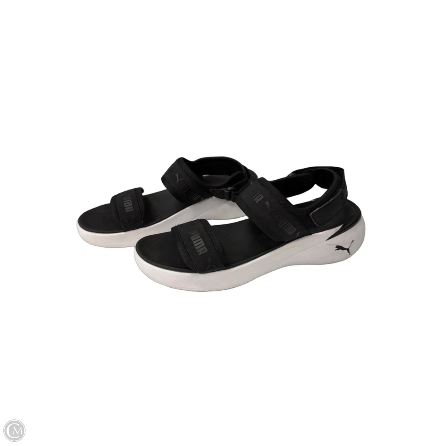 Sandals Sport By Puma In Black, Size: 7