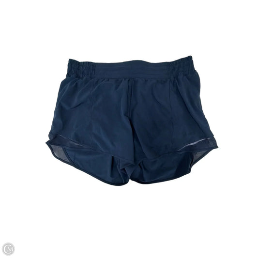 Athletic Shorts By Lululemon In Blue, Size: Xl