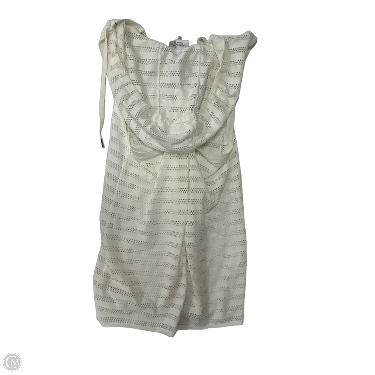 Swimwear Cover-up By Calvin Klein In Cream, Size: S