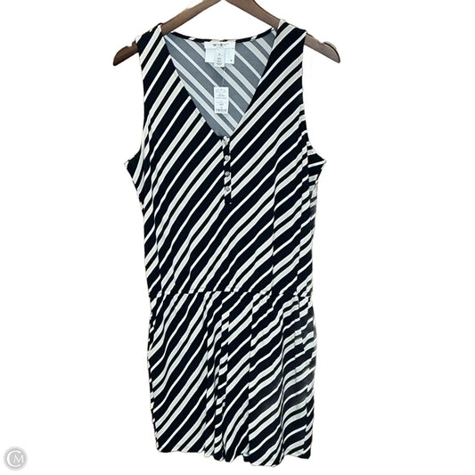 Romper By White House Black Market In Black, Size: M