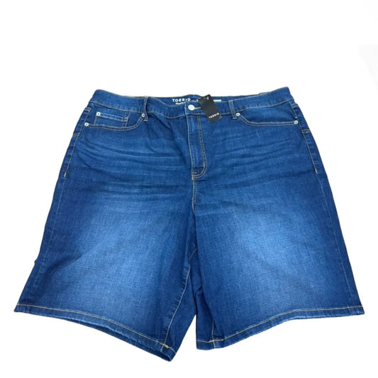 Shorts By Torrid In Blue Denim, Size: 26