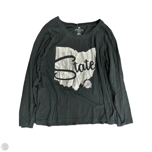 Top Long Sleeve By Clothes Mentor In Black, Size: 2x
