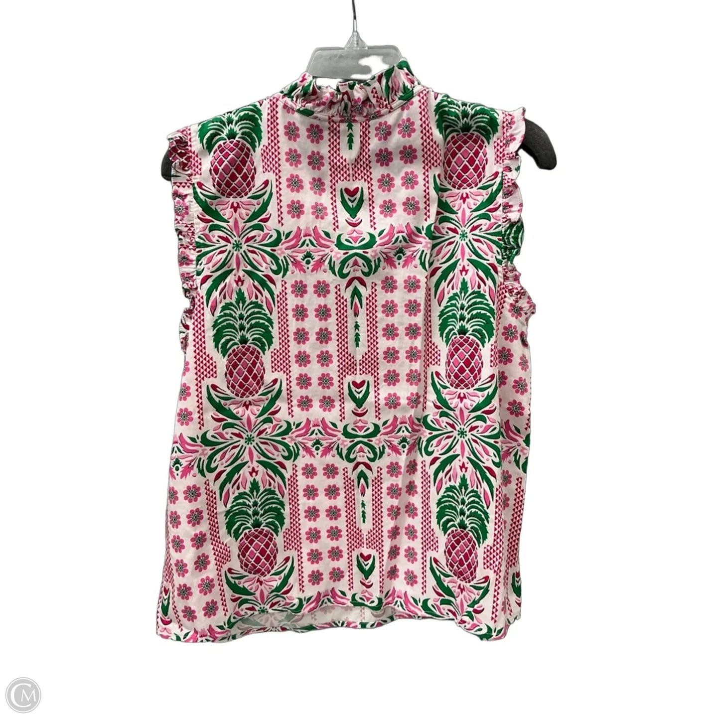 Top Sleeveless By Charter Club In Pink, Size: L
