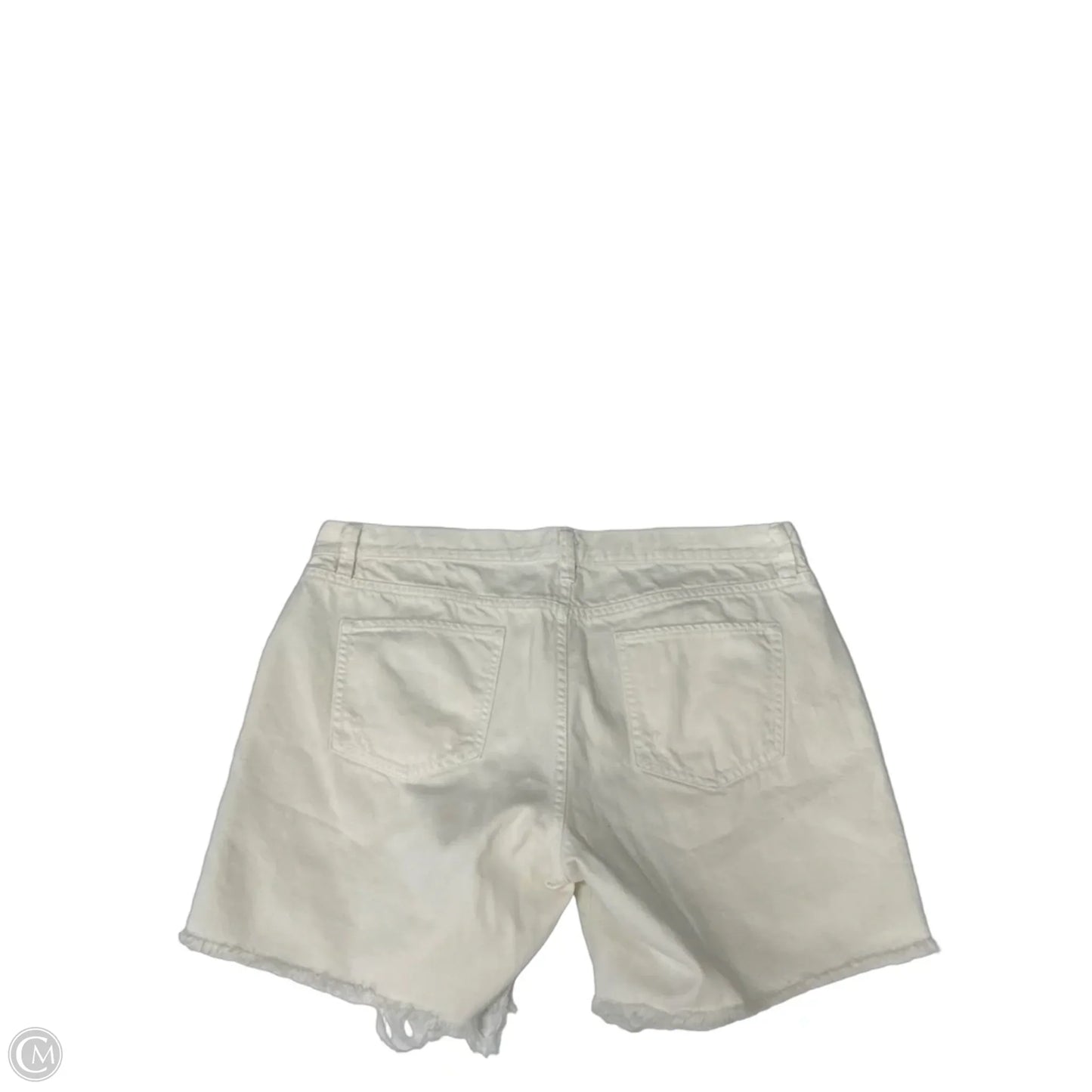 Shorts By Old Navy In White Denim, Size: 16