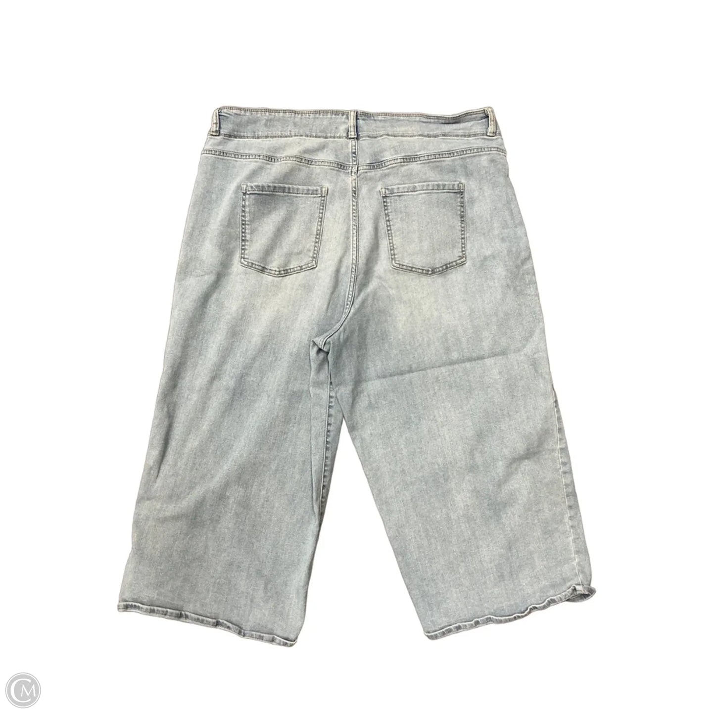 Jeans Wide Leg By Gloria Vanderbilt In Blue Denim, Size: 20