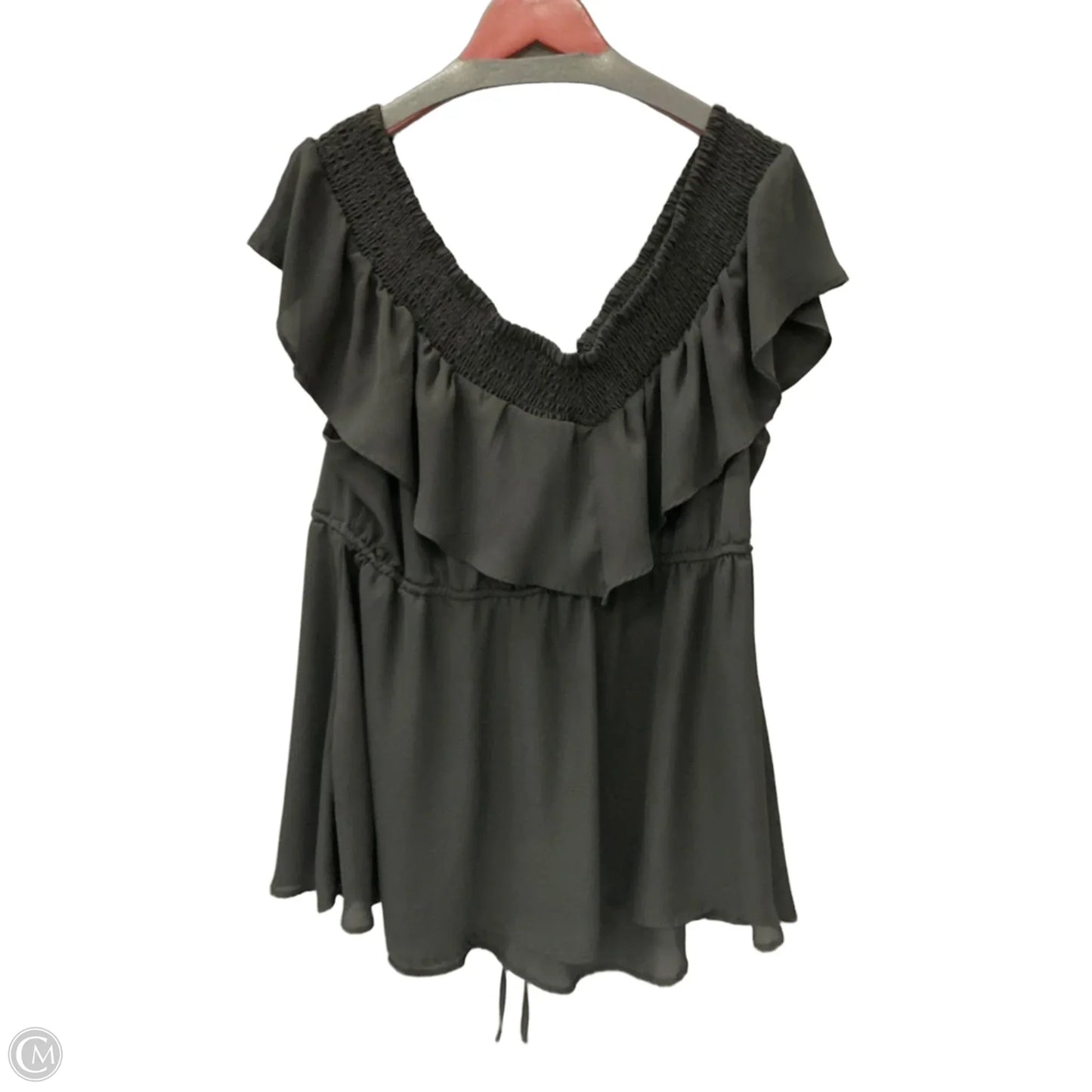 Top Short Sleeve By Torrid In Black, Size: 2x
