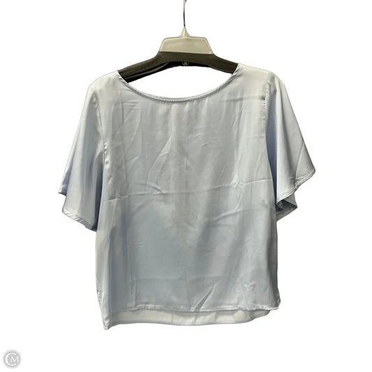 Top Short Sleeve By Catherine Malandrino In Blue, Size: M