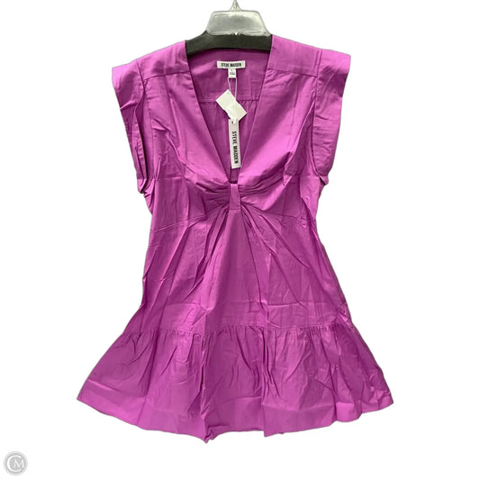 Dress Casual Midi By Steve Madden In Purple, Size: L