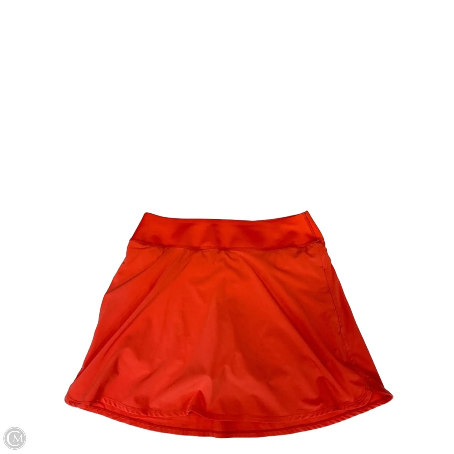 Athletic Skirt By Puma In Orange, Size: M