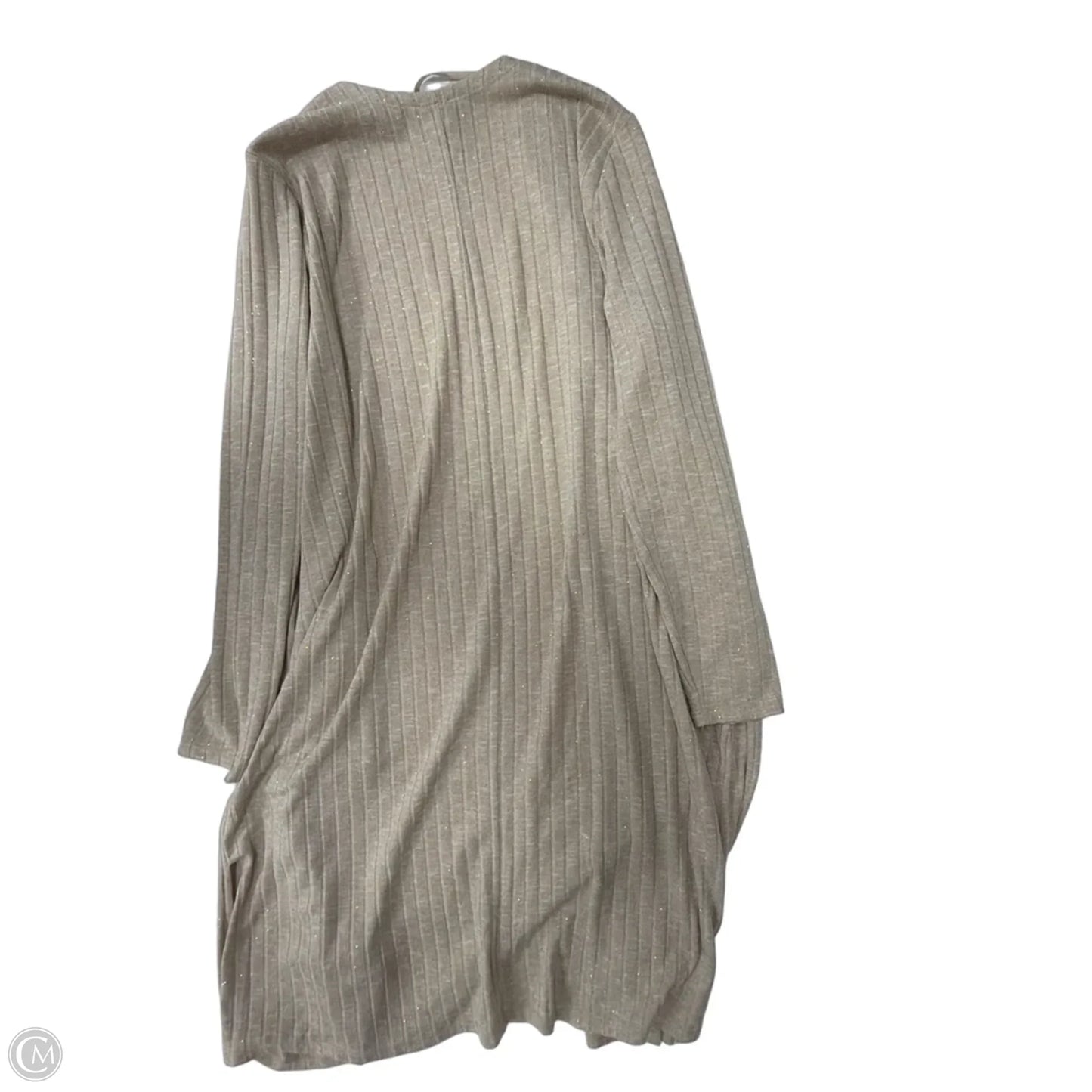 Cardigan By Lane Bryant In Tan, Size: 1x