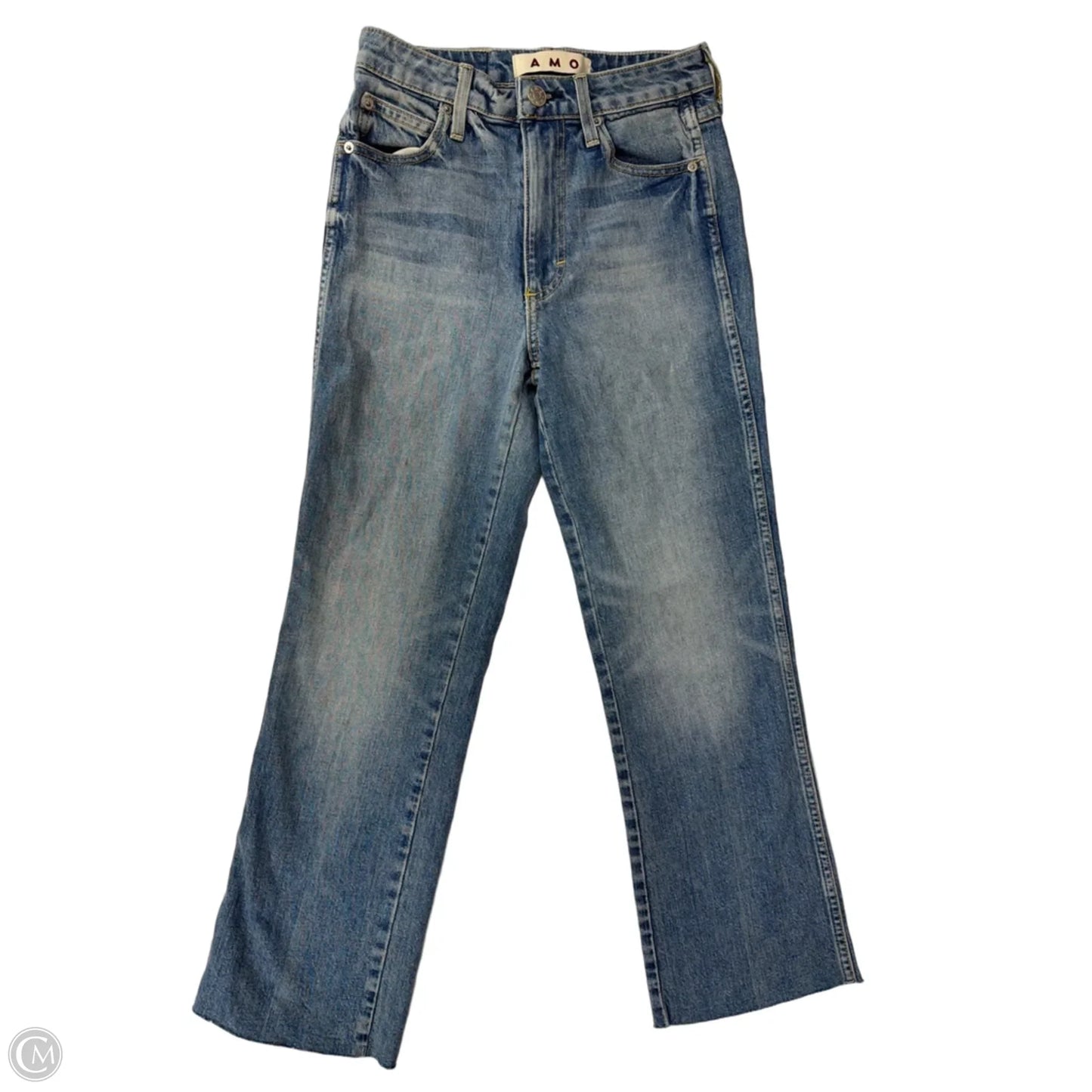Jeans Flared By Amo In Blue Denim, Size: 2